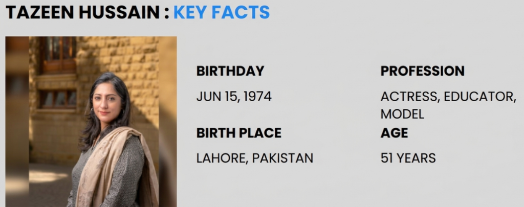 Tazeen Hussain 