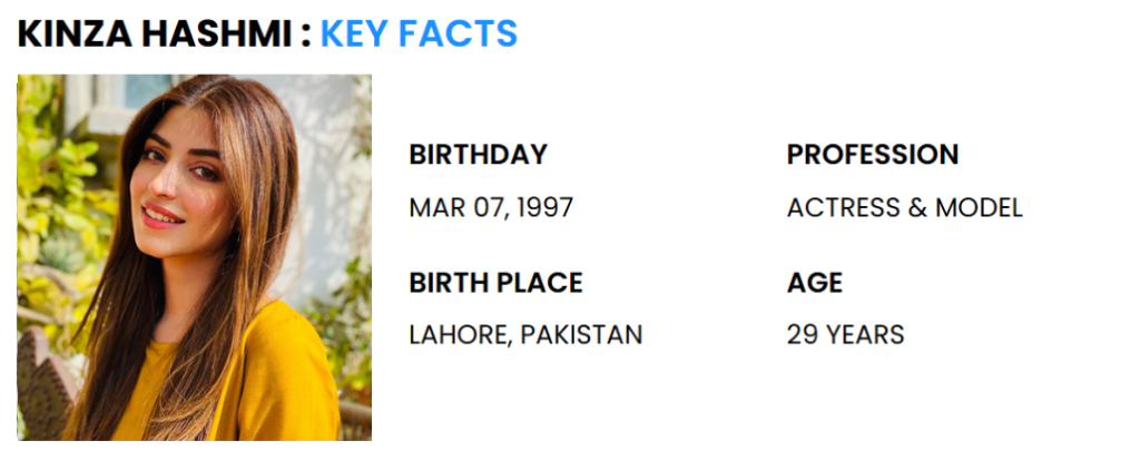 Kinza Hashmi